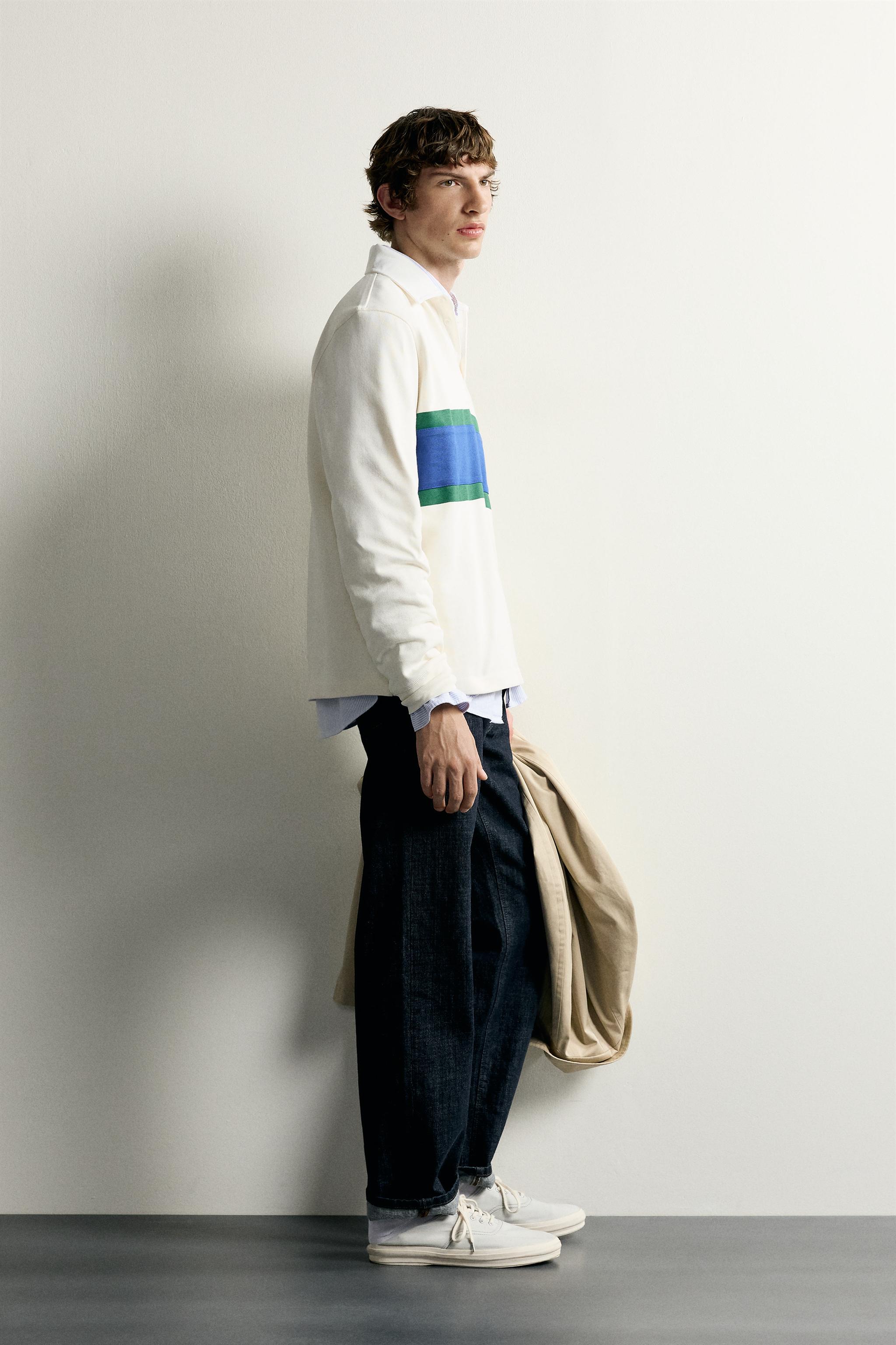 POLO BANDE CONTRASTE 0FR. PARIS X ZARA